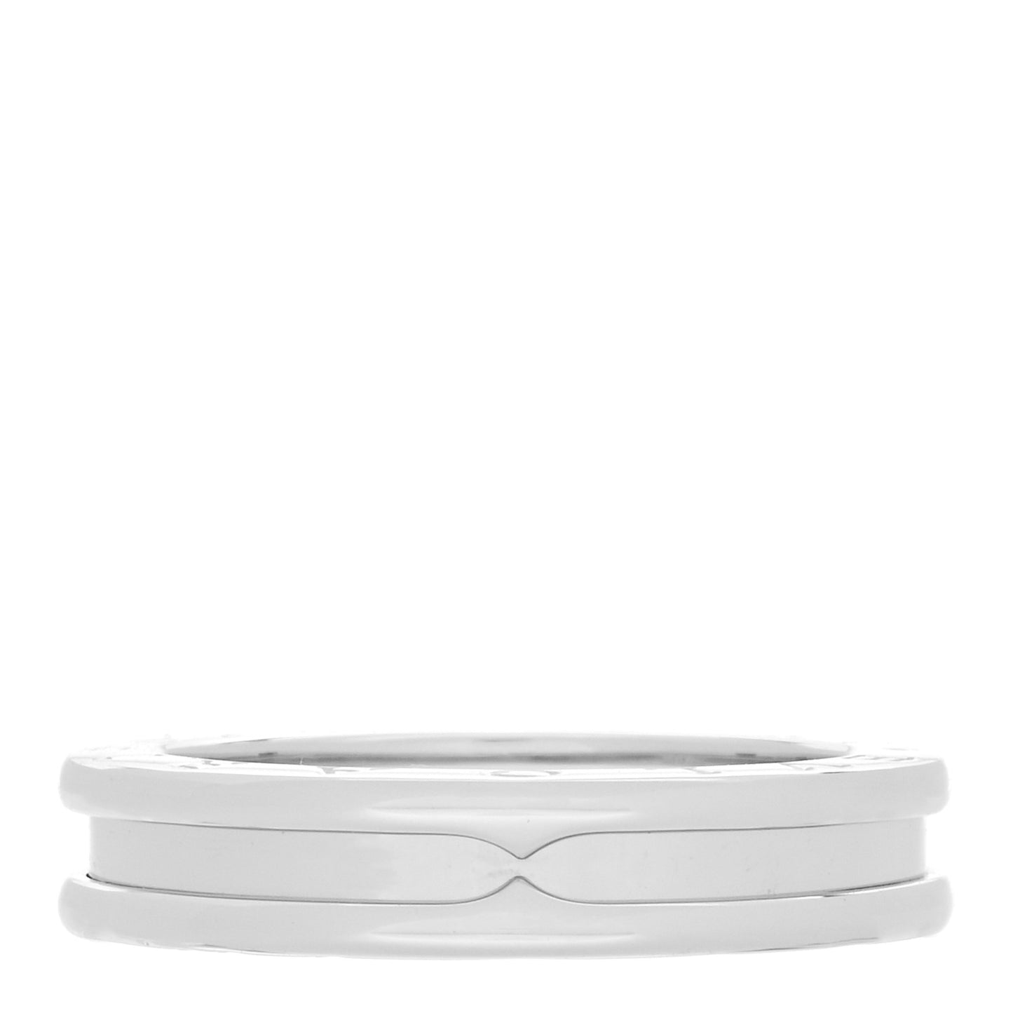 18K White Gold B.Zero1 One-Band Ring 57 8