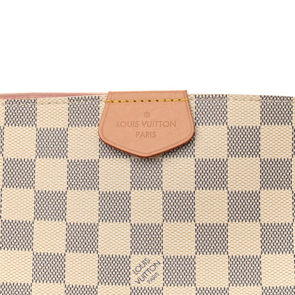 Louis Vuitton Damier Azur Graceful MM Rose Ballerine 8 of 11