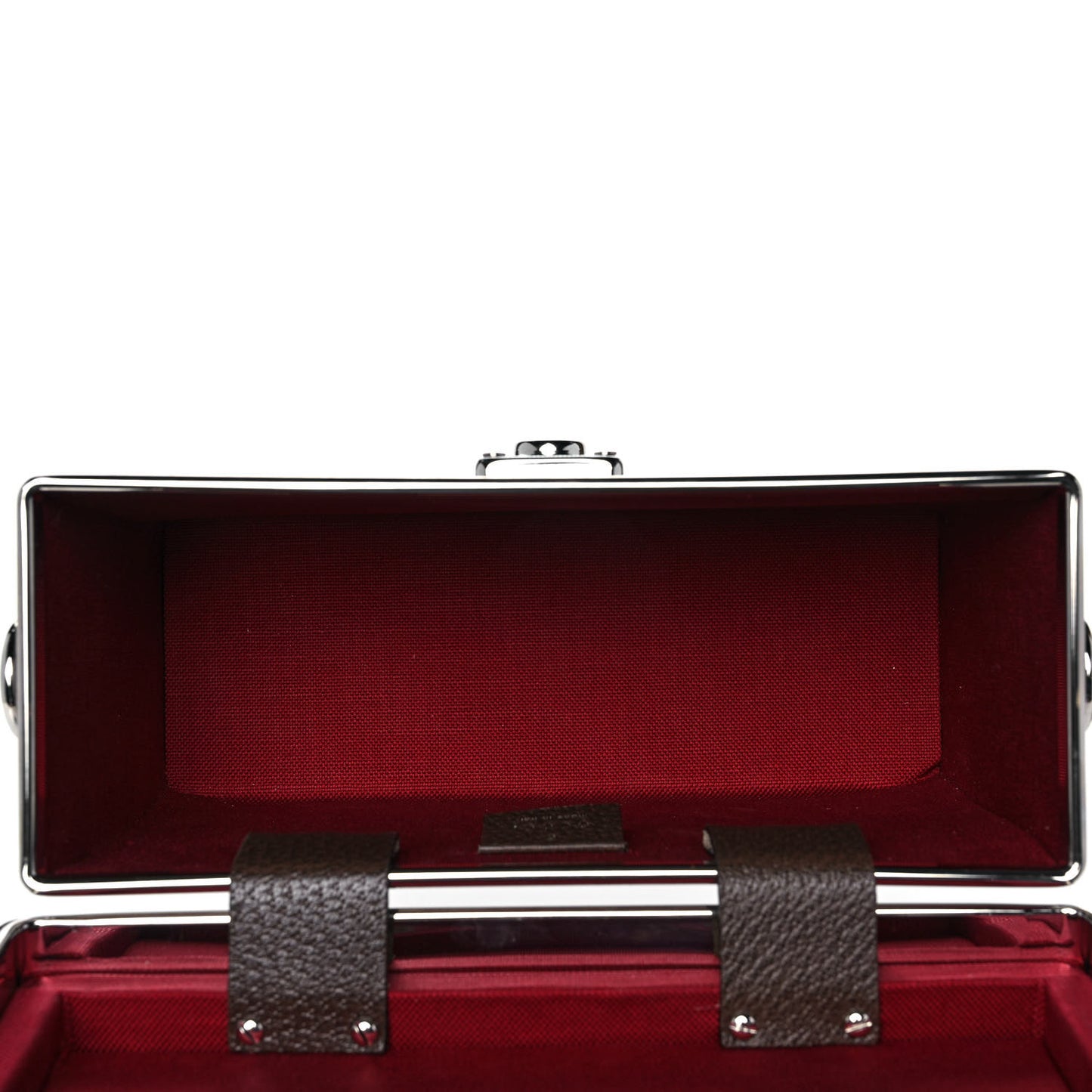 GG Supreme Monogram Globe-Trotter Beauty Case Brown