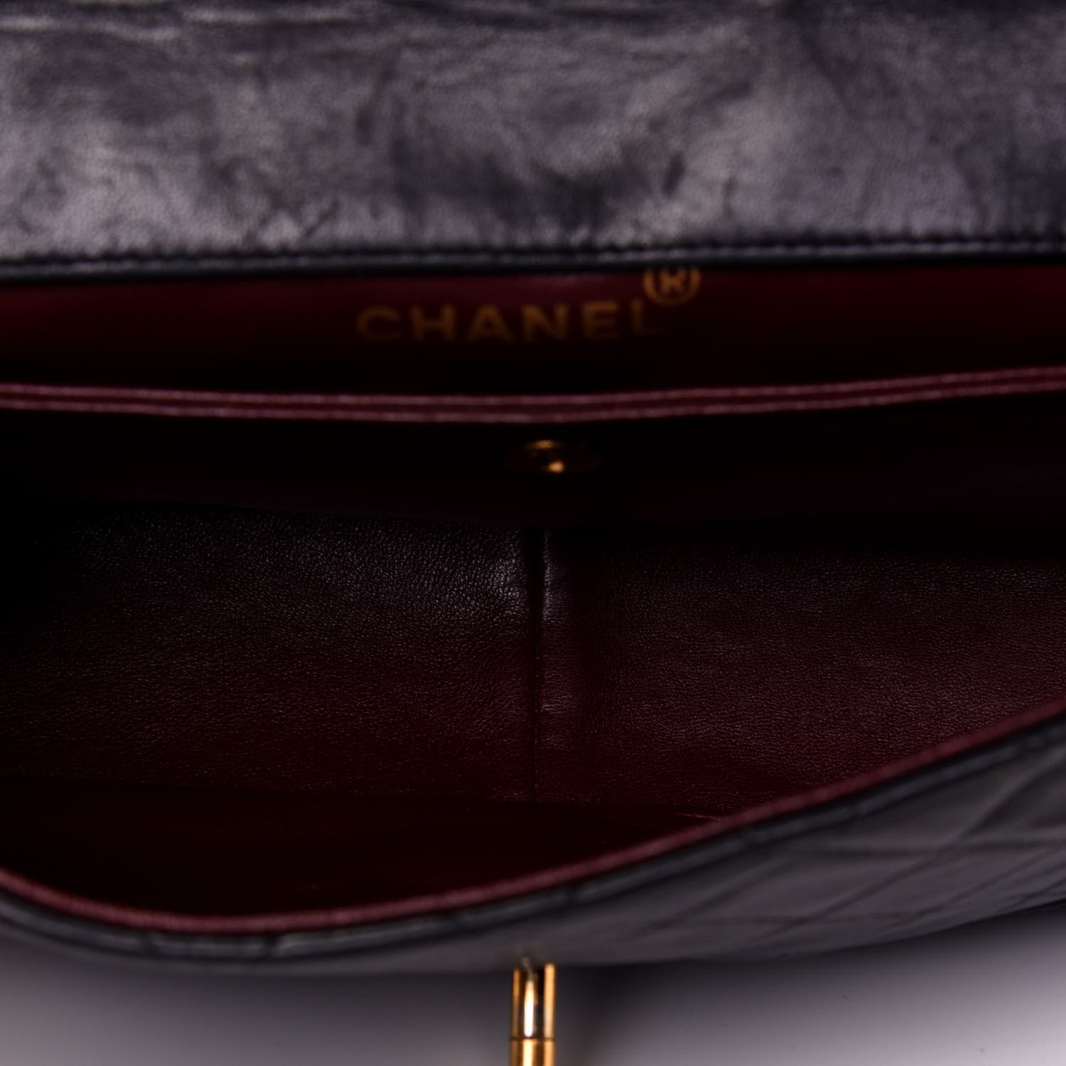 Chanel Lambskin Quilted Medium Single Flap Black 5 of 24