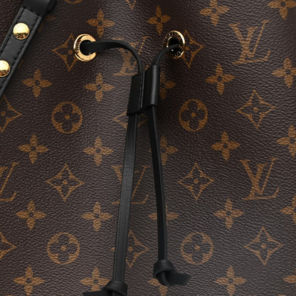 Louis Vuitton Monogram Neonoe MM Black 7 of 10
