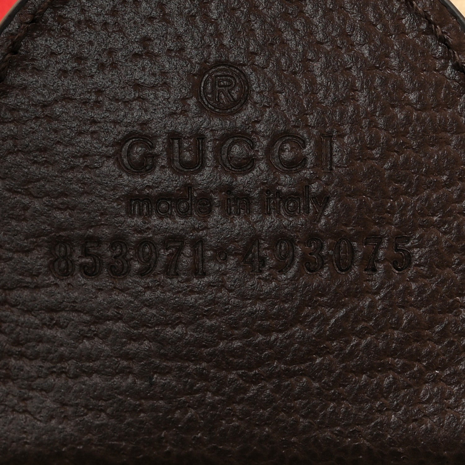 Gucci GG Monogram Web Large Giglio Tote Beige Brown 7 of 10