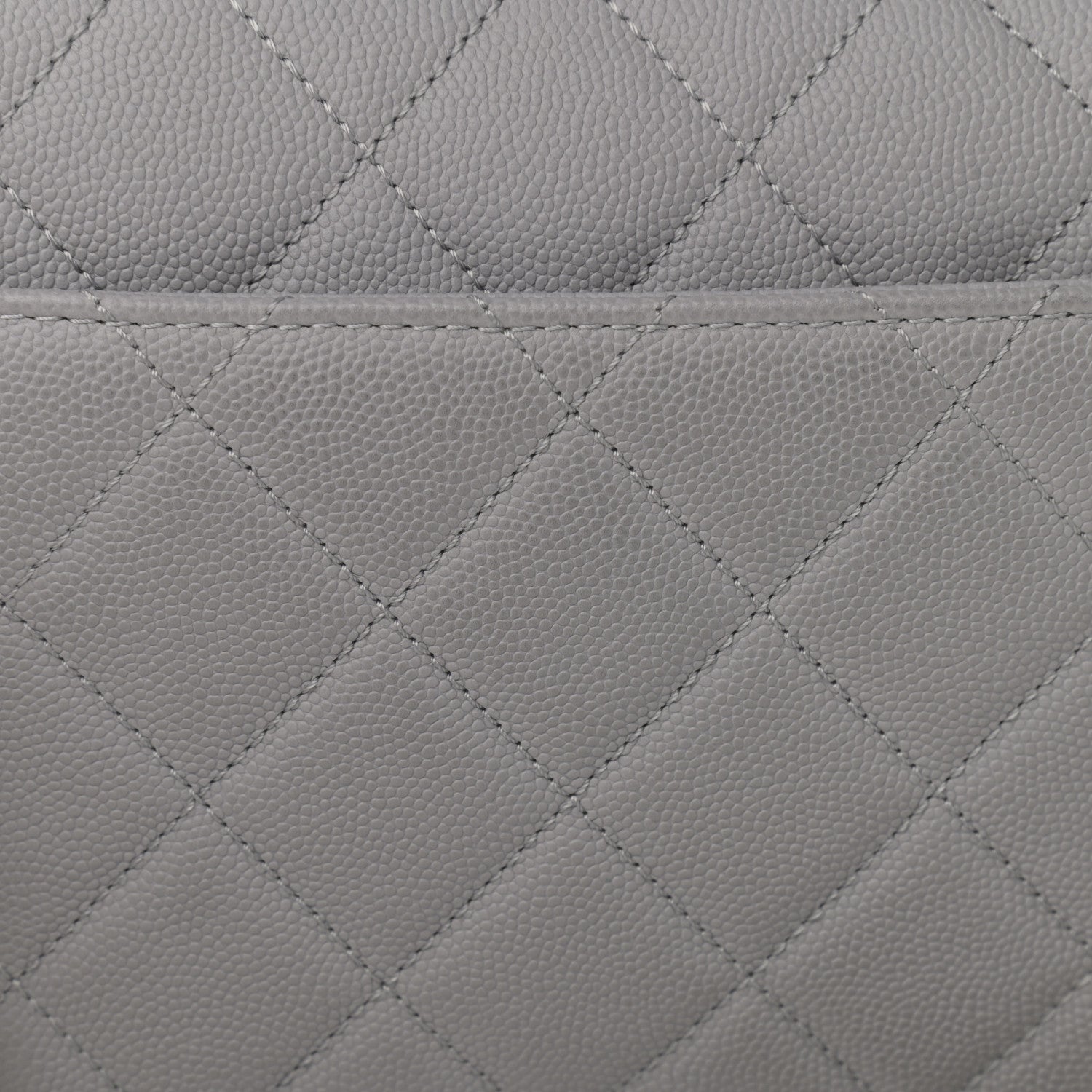 Chanel Caviar Quilted Small Business Affinity Flap Grey 10 of 10