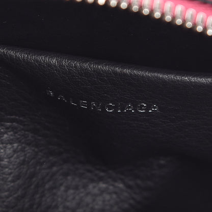 Balenciaga Calfskin Logo XS Everyday Camera Bag Rose Indien Black 6 of 7