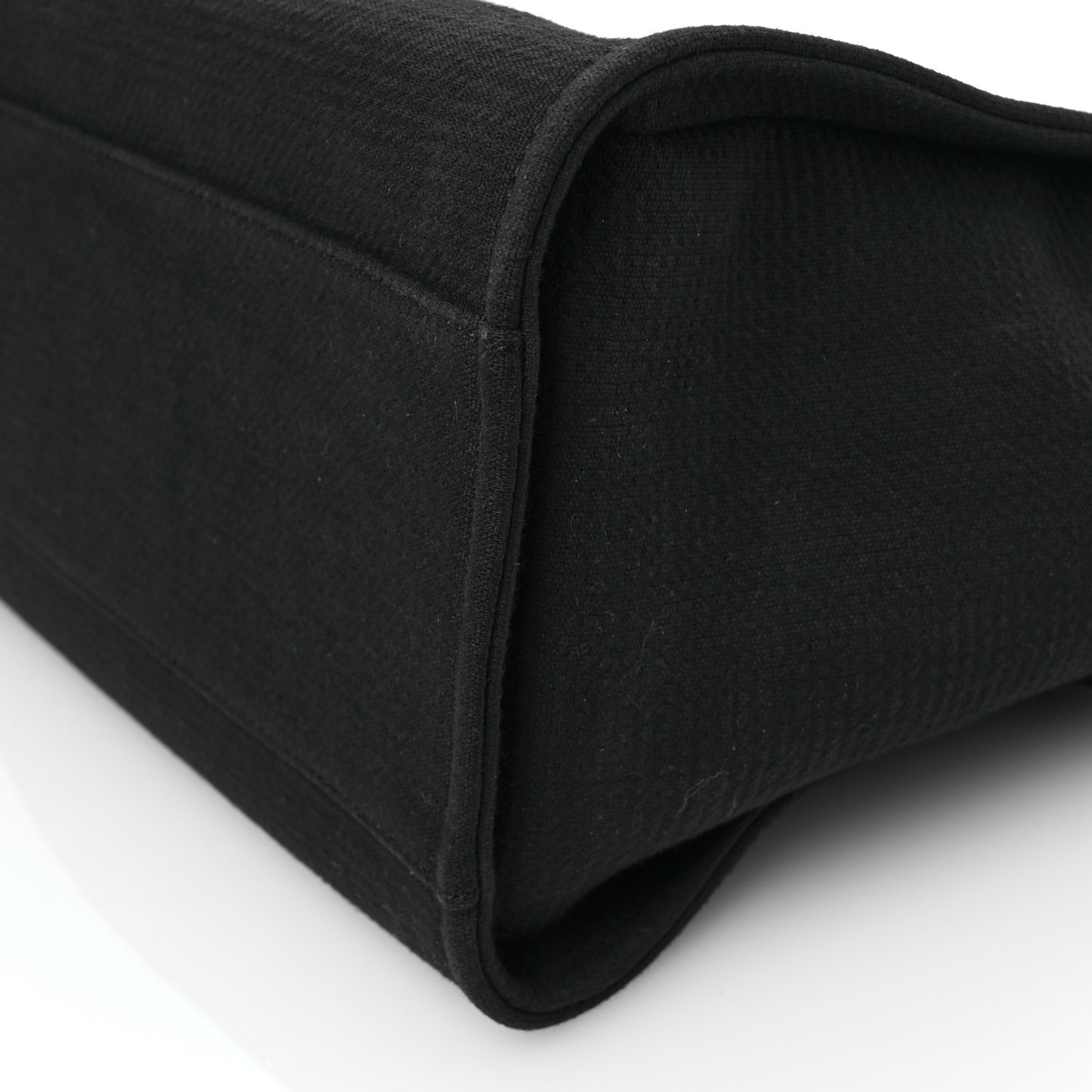 Mixed Fibers Medium Deauville Tote Black