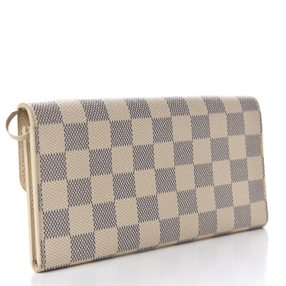 Louis Vuitton Damier Azur Emilie Wallet 3 of 11