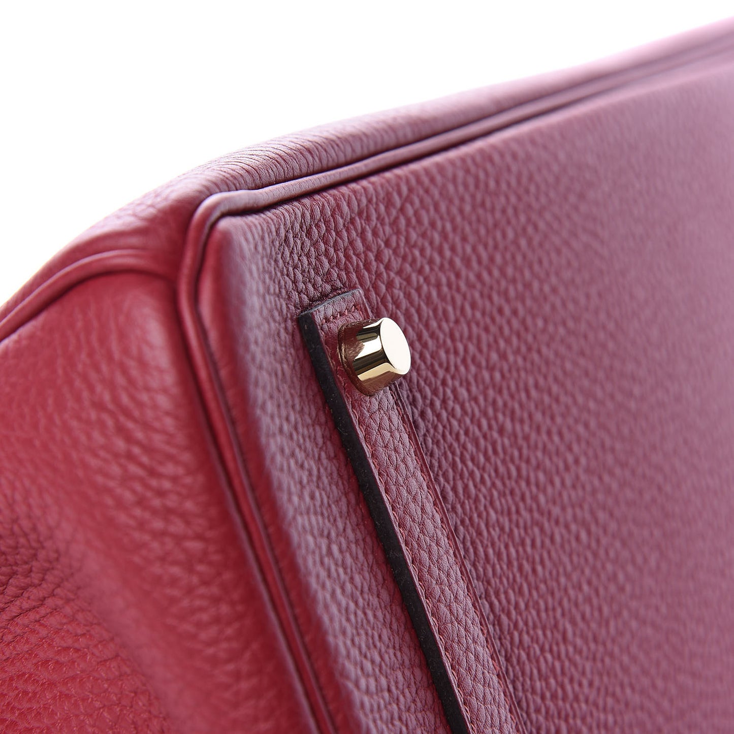 Togo Birkin 35 Rouge Grenat