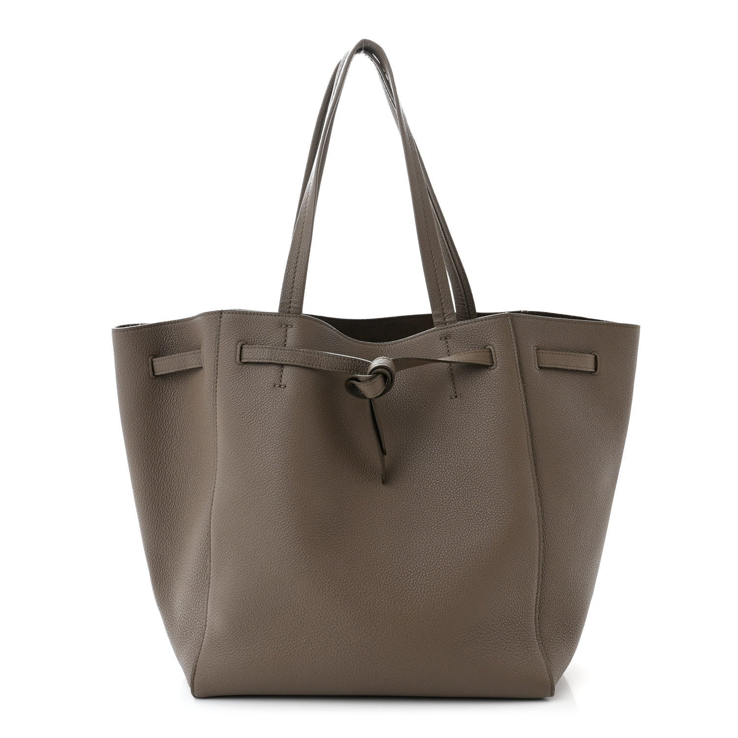 Celine Soft Grained Calfskin Medium Belt Cabas Phantom Taupe 1 of 10