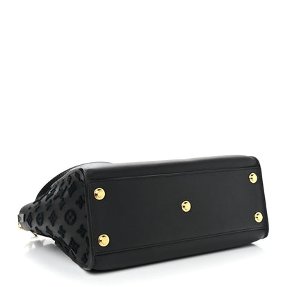 Louis Vuitton Calfskin Monogram Tufting On My Side Black 4 of 11