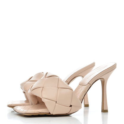 Bottega Veneta Nappa Maxi Intrecciato Lido Mule Sandals 38 Bandage 3 of 8