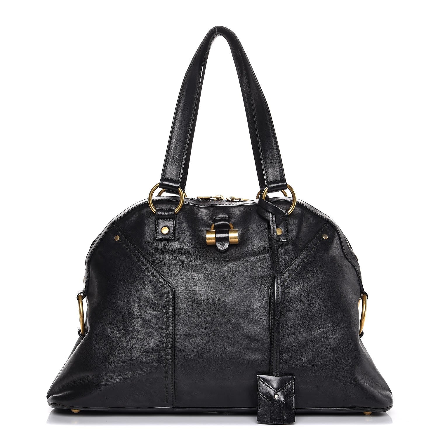 Saint Laurent Calfskin Large Muse Black 1 of 9