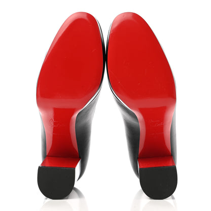 Christian Louboutin Shiny Nappa Cadrilla 100 Pumps 37 Black 6 of 9