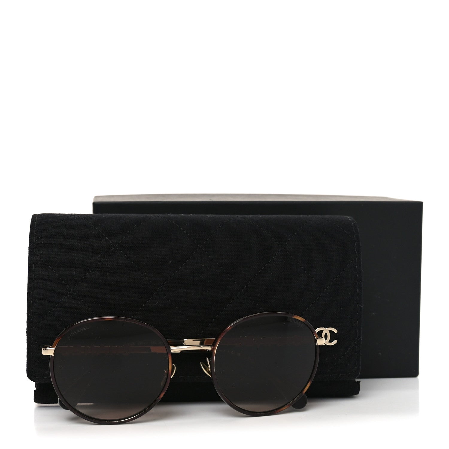 Chanel Metal Pantos Sunglasses 4282 Dark Tortoise 7 of 7