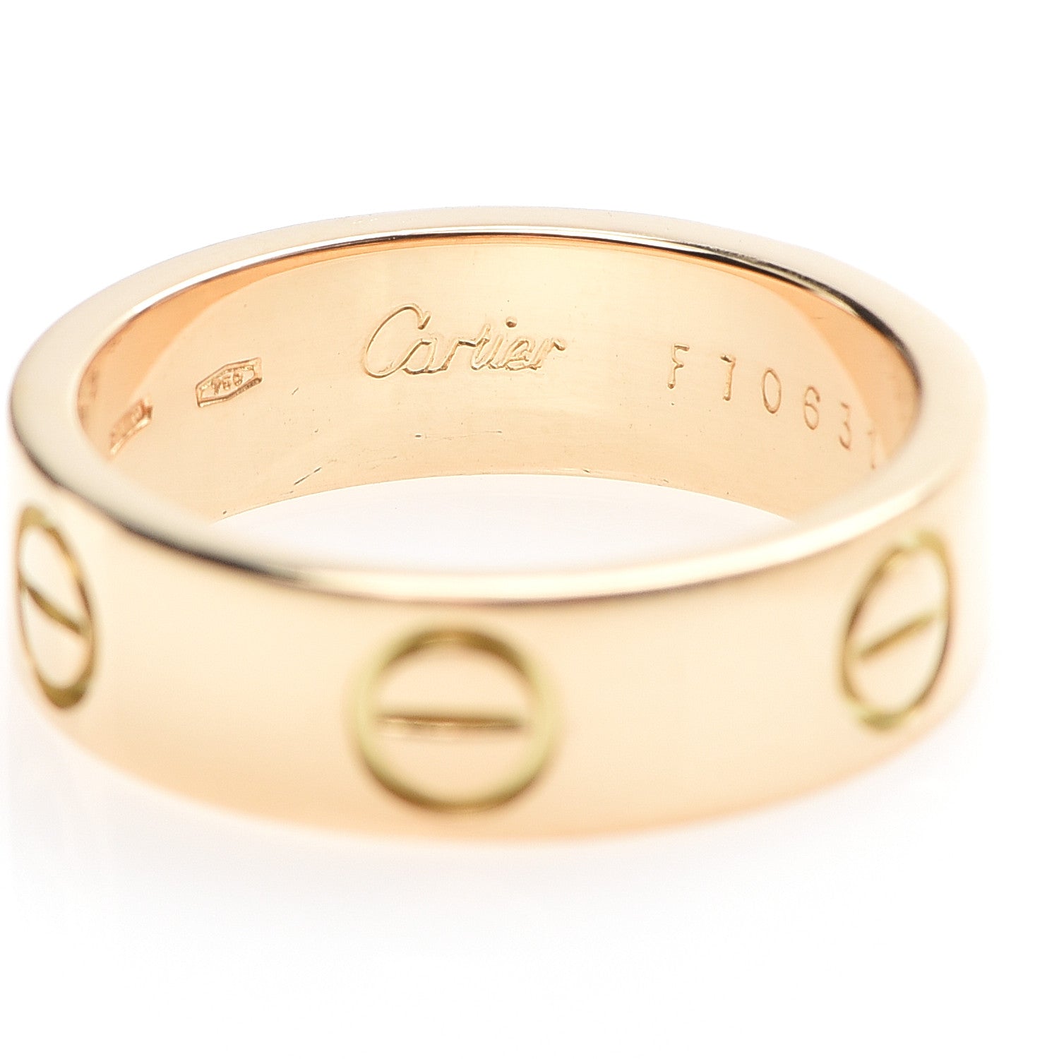 Cartier 18K Yellow Gold 5.5mm LOVE Ring 52 6 4 of 6