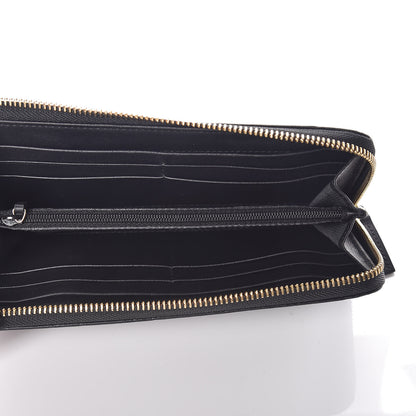 Gucci Guccissima Donna Long Wallet Black 5 of 10