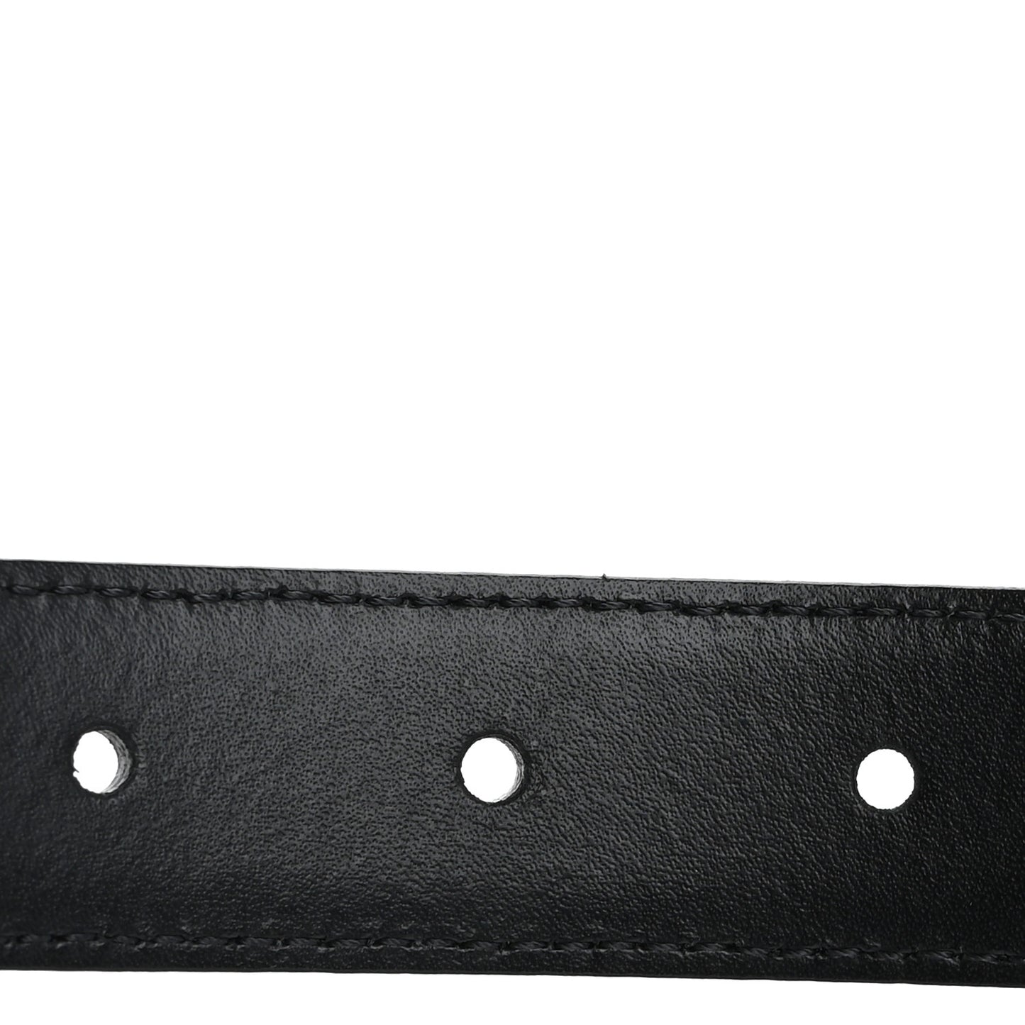 Taurillon Calfskin Medium Triomphe Belt 75 30 Black