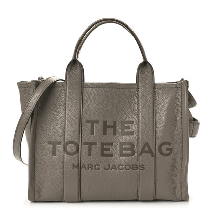 Marc Jacobs Grained Calfskin Medium The Tote Bag Cement 1 of 11
