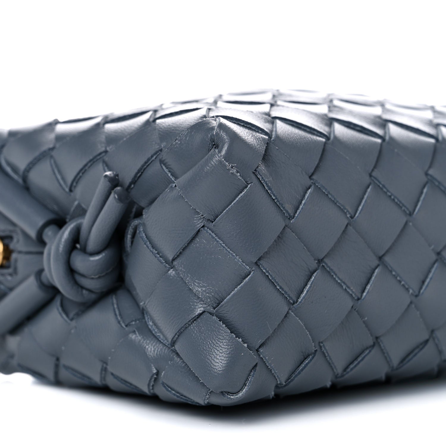 Bottega Veneta Nappa Intrecciato Mini Loop Camera Bag Thunder 7 of 8