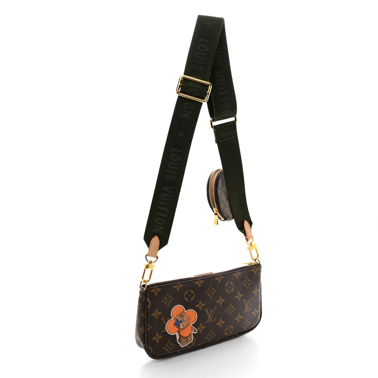 Louis Vuitton Monogram My LV World Tour Multi Pochette Accessories Kaki 2 of 12