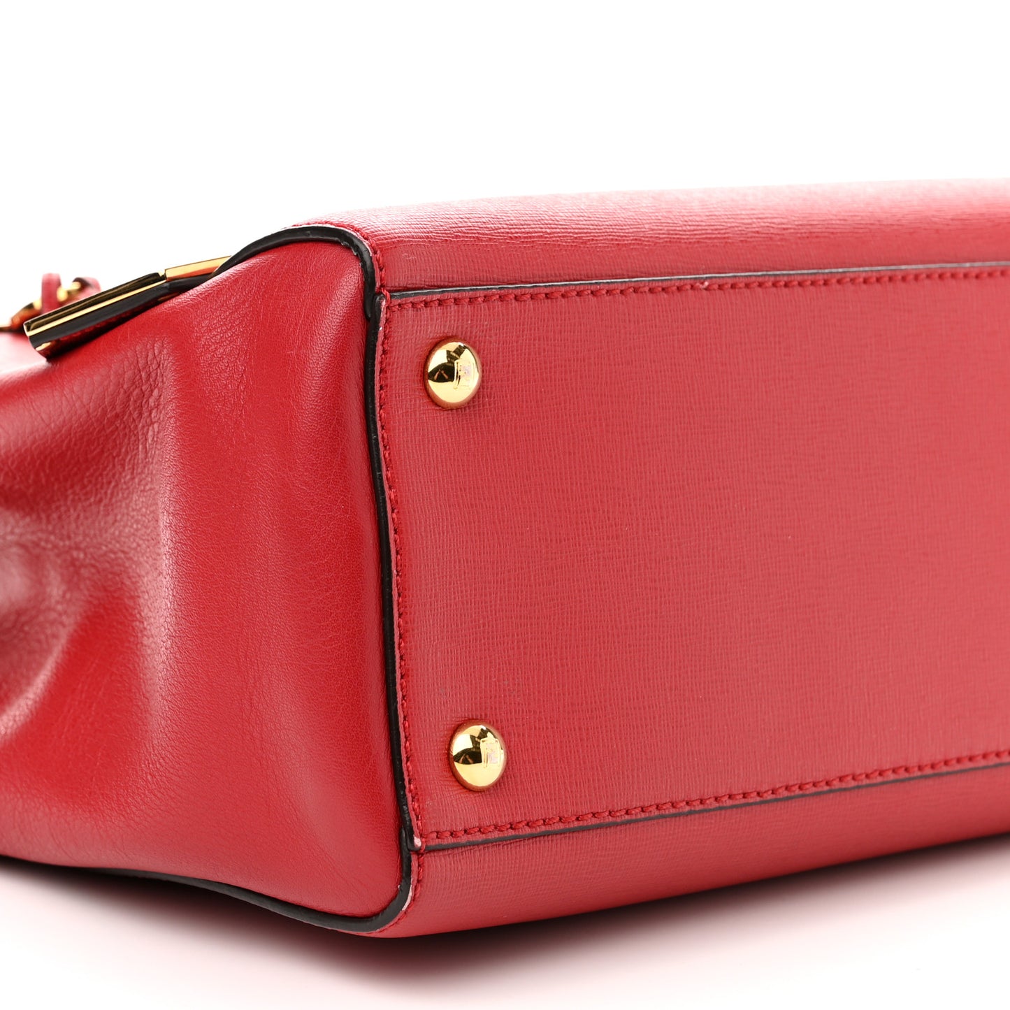 Vitello Elite Flamingo Petite 2Jours Tote Mattone