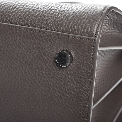 Saint Laurent Grained Calfskin Large Sac de Jour Carryall Earth 11 of 12