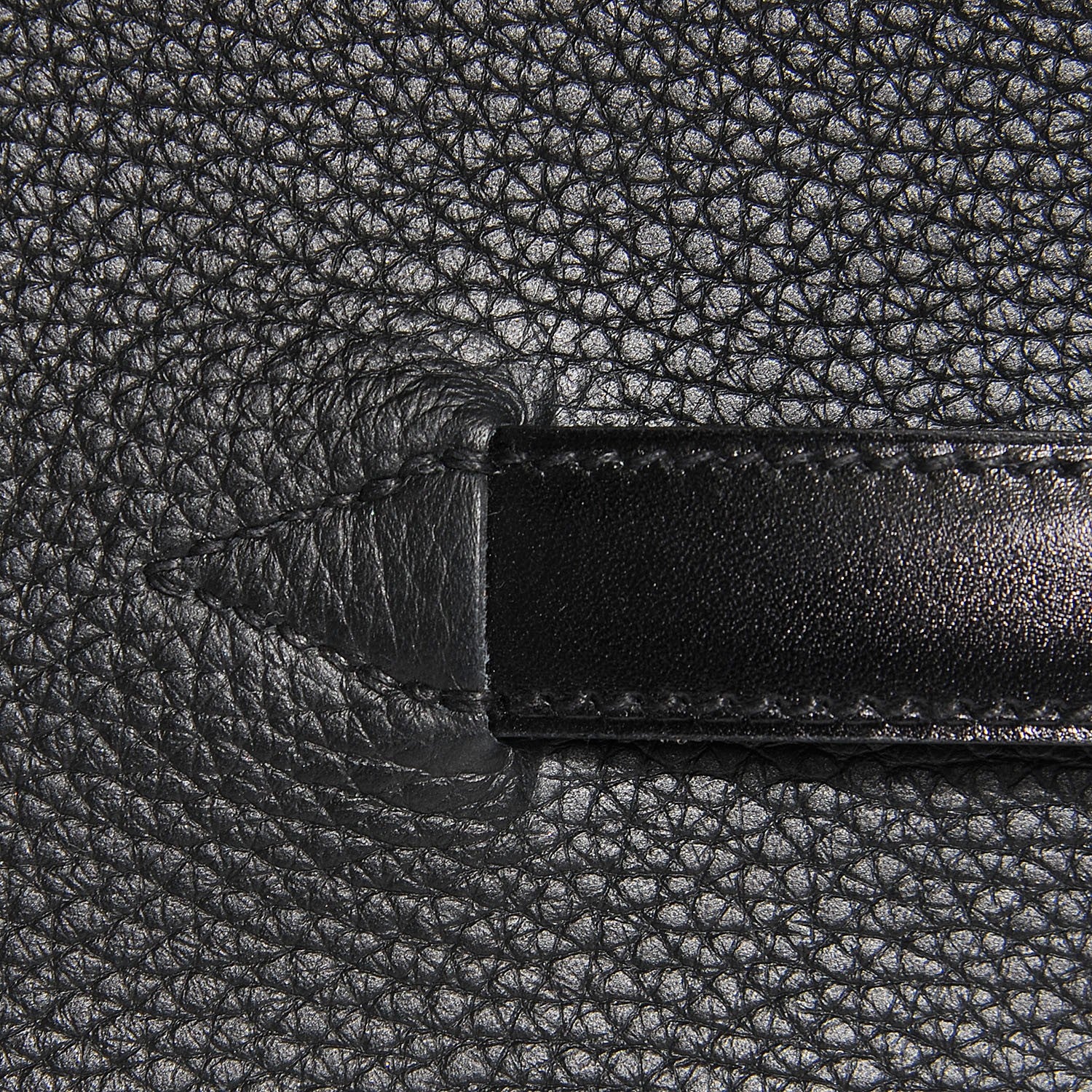 Hermes Box Calf Taurillon Clemence Faco Clutch Black 11 of 14