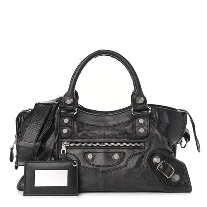 Balenciaga Agneau Giant 21 Silver Hardware Part Time Black 1 of 17