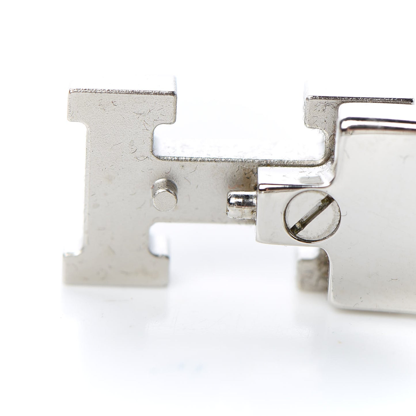 Enamel Narrow Clic Clac H Bracelet GM Chartreuse