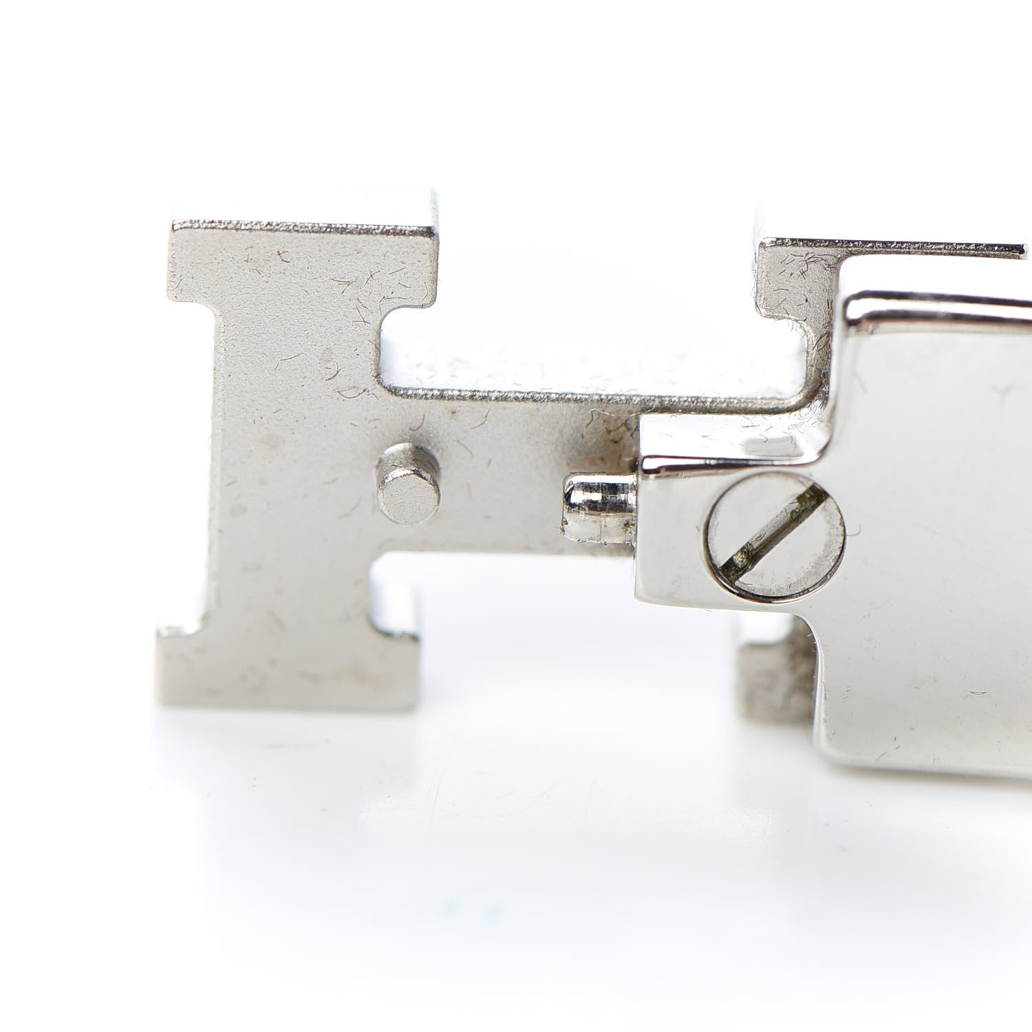 Hermes Enamel Narrow Clic Clac H Bracelet GM Chartreuse 5 of 7