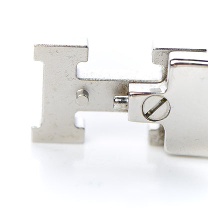 Hermes Enamel Narrow Clic Clac H Bracelet GM Chartreuse 5 of 7