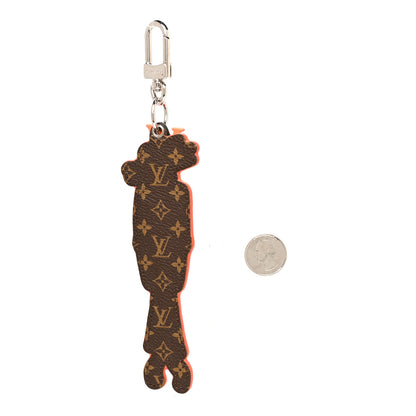 Louis Vuitton Calfskin Embossed Monogram LV Friends Key Holder 2 of 3