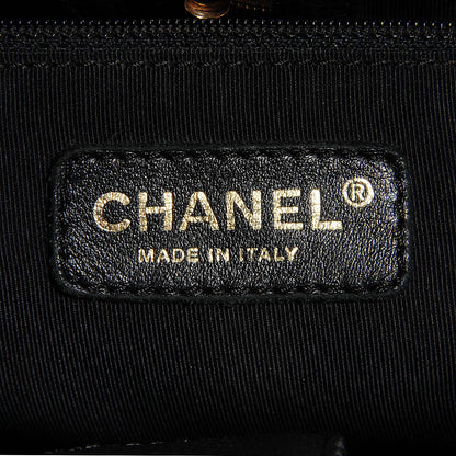 Chanel Caviar Quilted Petit Shopping Tote PST Black 6 of 7