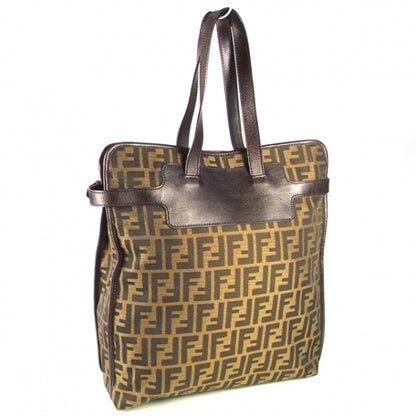 Fendi Zucca Shopper Tote Tobacco 3 of 18