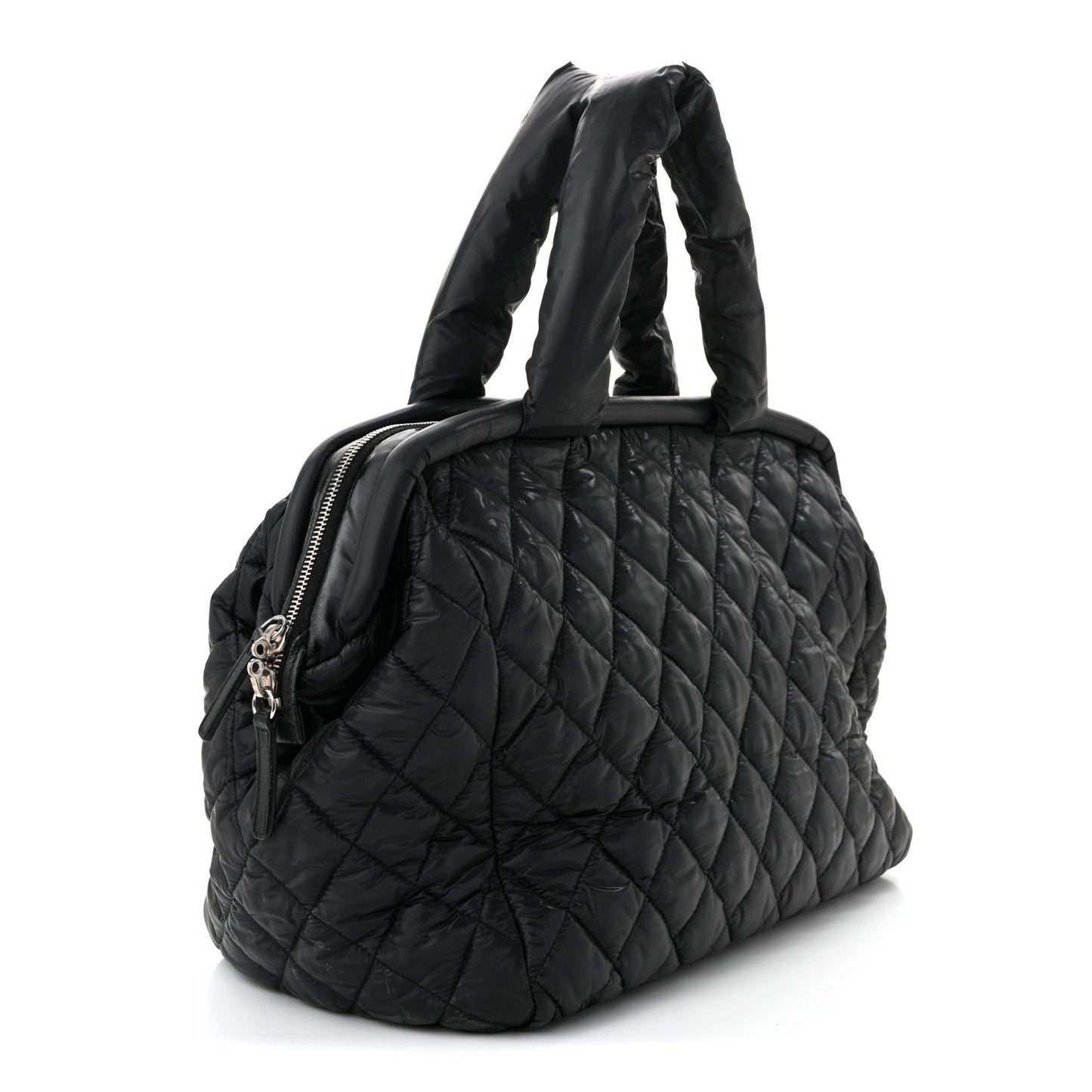 Nylon Coco Cocoon Bowler Black