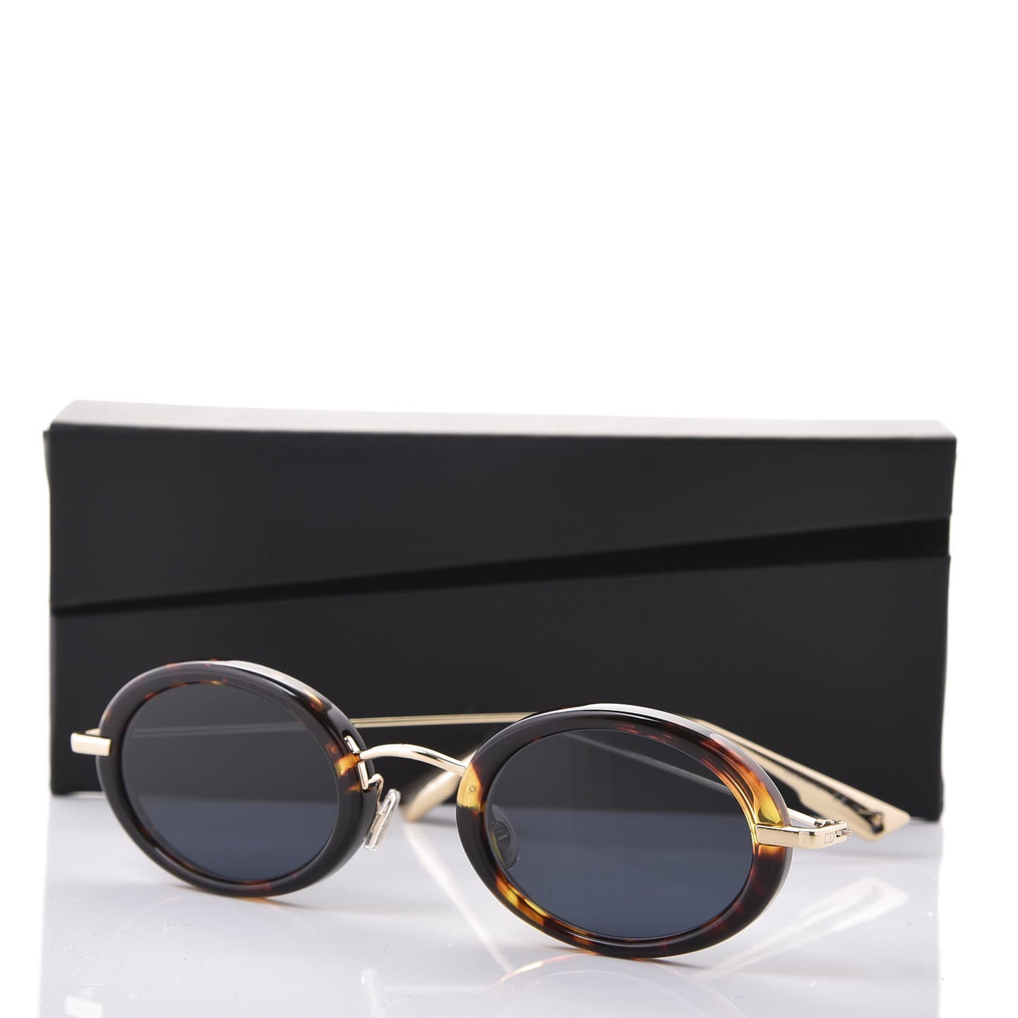 Acetate Metal DiorHypnotic 2 Sunglasses Havana Gold