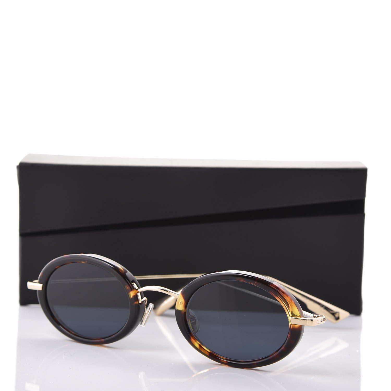 Christian Dior Acetate Metal DiorHypnotic 2 Sunglasses Havana Gold 10 of 10