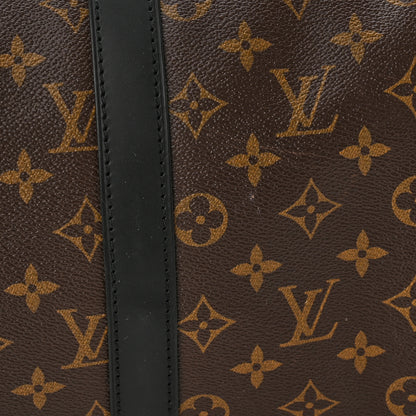 Louis Vuitton Monogram Macassar Keepall Bandouliere 45 11 of 11