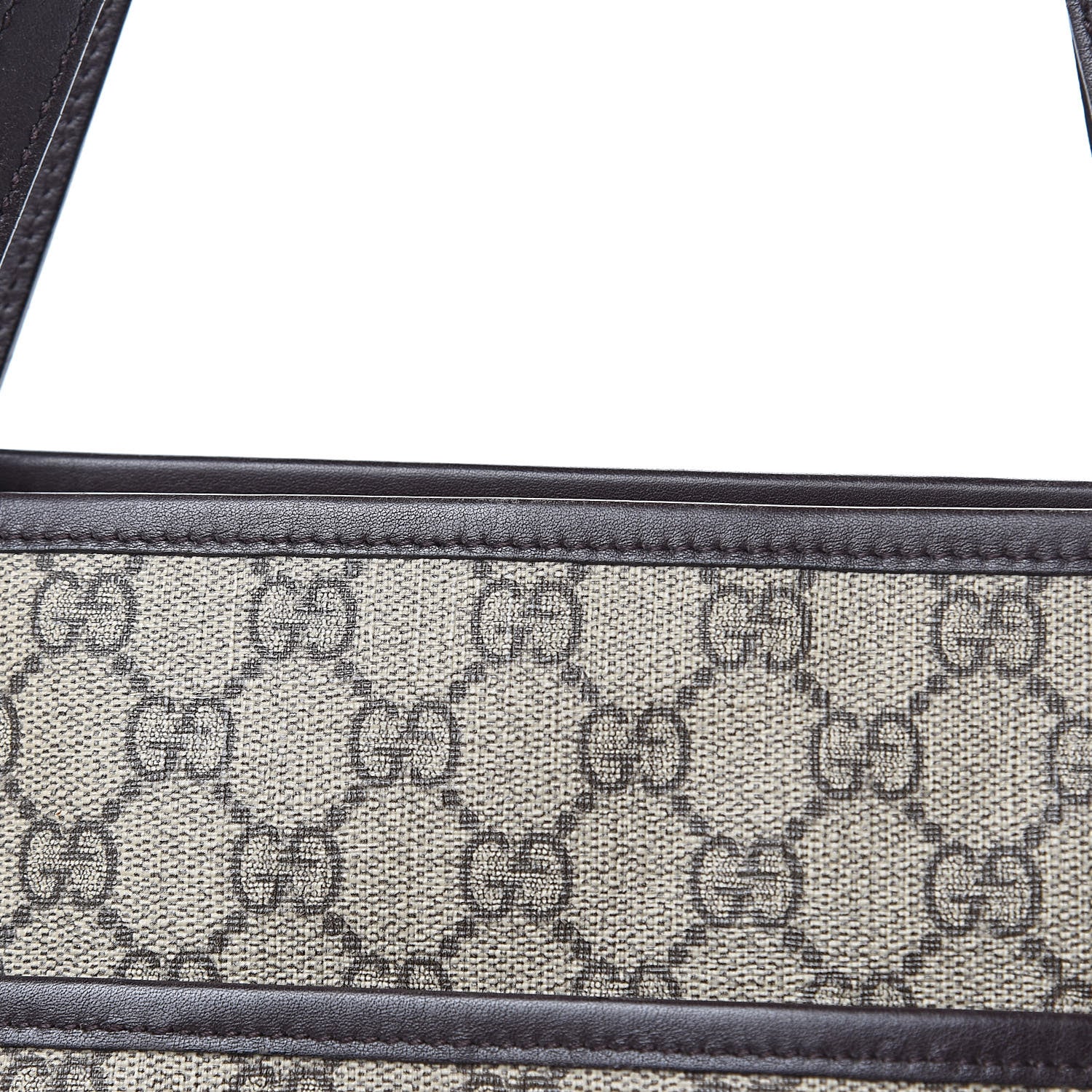 Gucci GG Supreme Monogram Medium Joy Tote Dark Brown 12 of 16