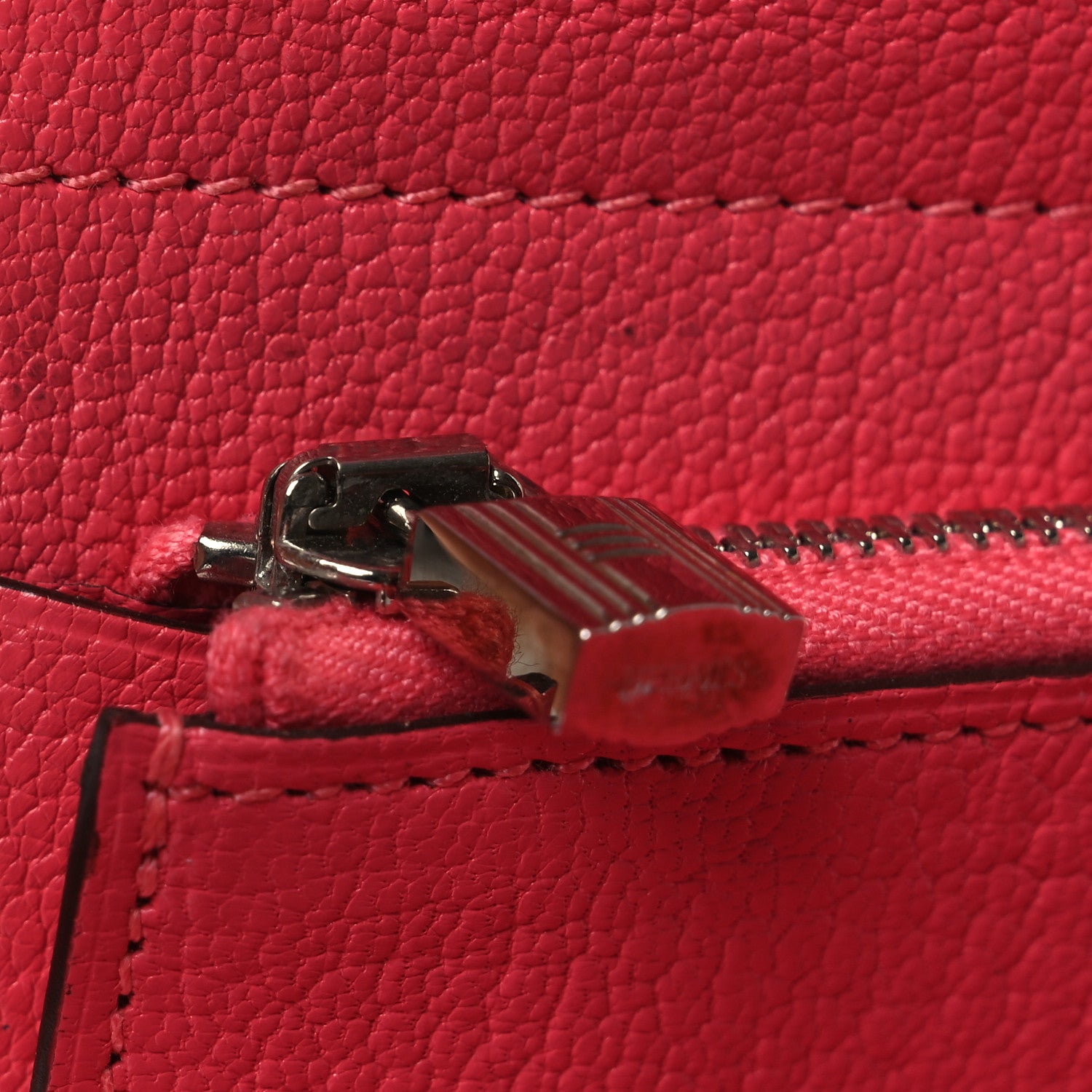 Hermes Chevre Mysore Medium Kelly Wallet Rose Azalee 10 of 10