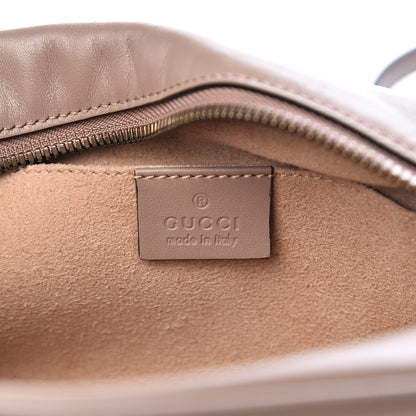 Gucci Calfskin Matelasse Small GG Marmont Chain Shoulder Bag Porcelain Rose 6 of 11