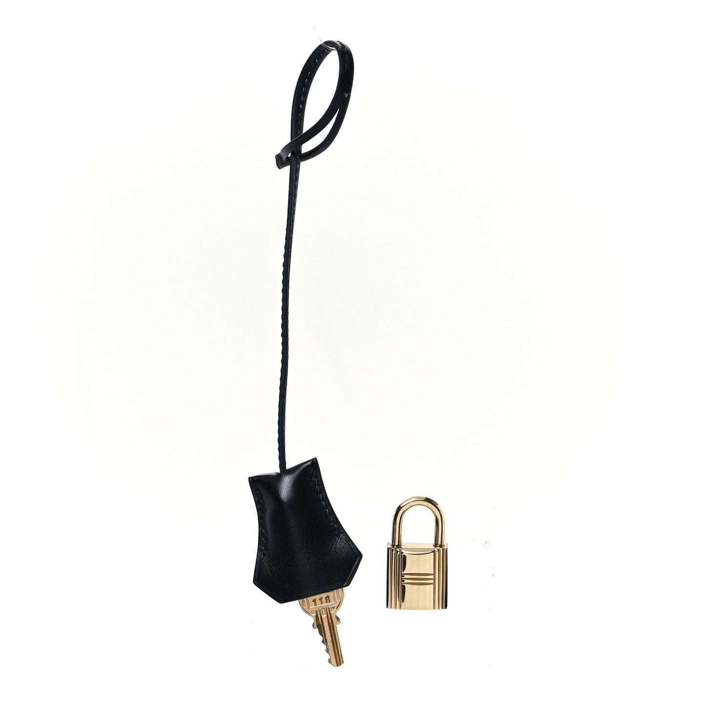 Box Lock and Key Clochette Set Black