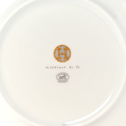 Hermes Porcelain Mosaique au 24 Dessert Plate Set of 2 7 of 9