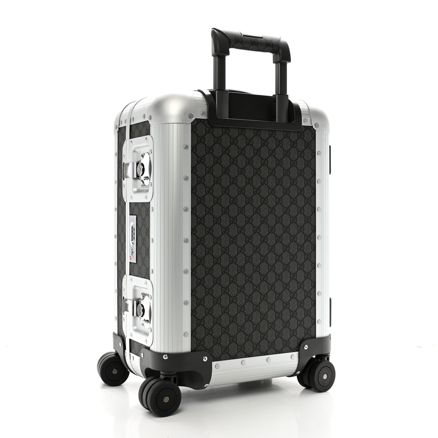 Gucci GG Supreme Monogram Porter Cabin Trolley Black 2 of 10