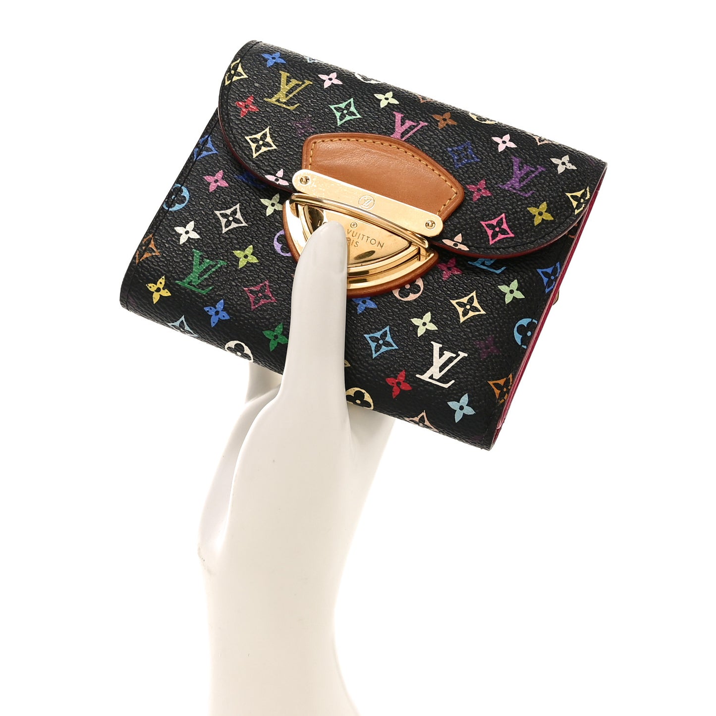 Monogram Multicolor Joey Wallet Black Grenade