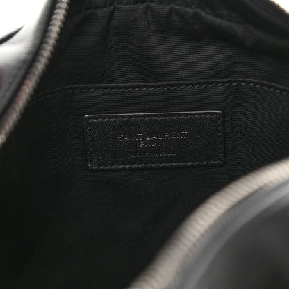 Saint Laurent Calfskin Matelasse Monogram Lou Camera Bag Black 6 of 10