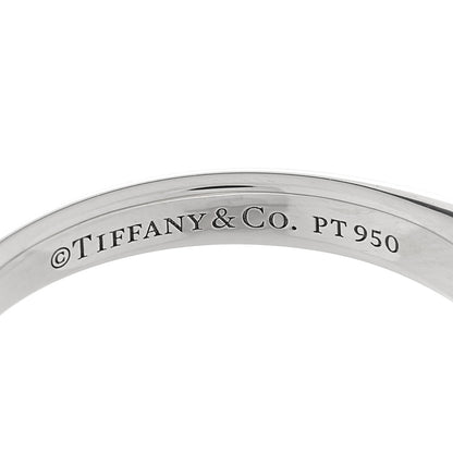 Tiffany Platinum Diamond .18ct Solitaire Engagement Ring 45 3.25 4 of 5