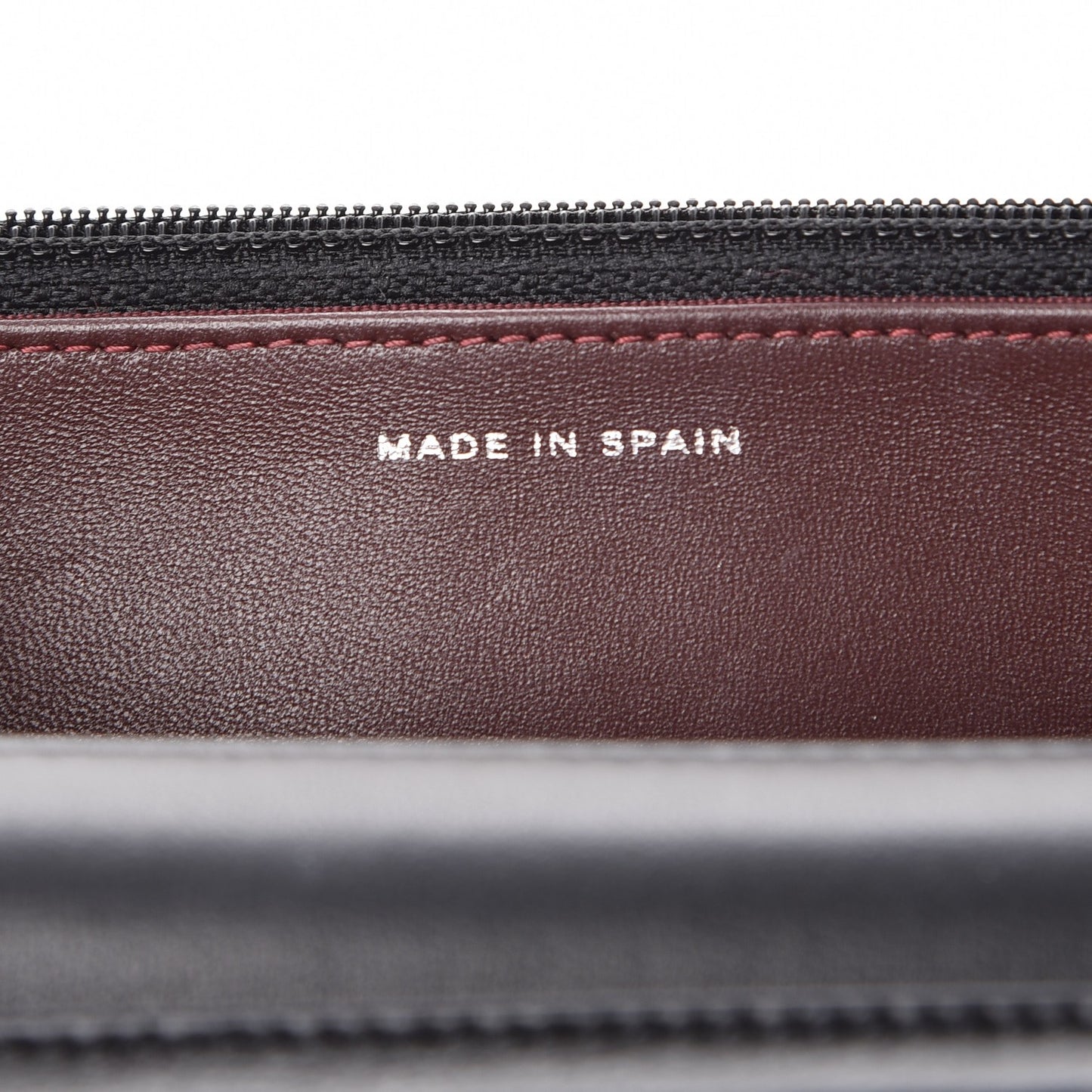 Lambskin Quilted Wallet On Chain WOC Black