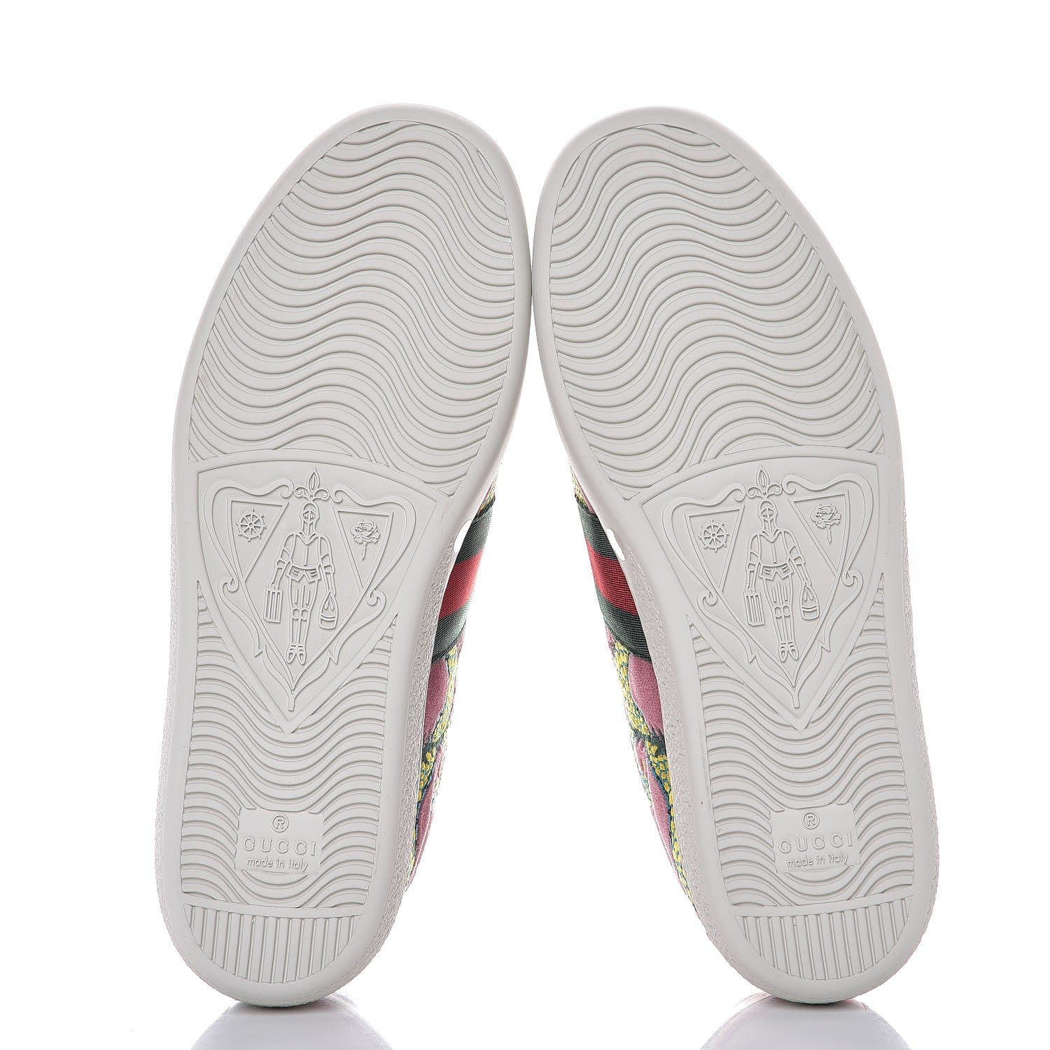 Gucci Velvet Nappa Web Dragon Embroidered Womens Ace Sneakers 36 Tibet Red 5 of 9