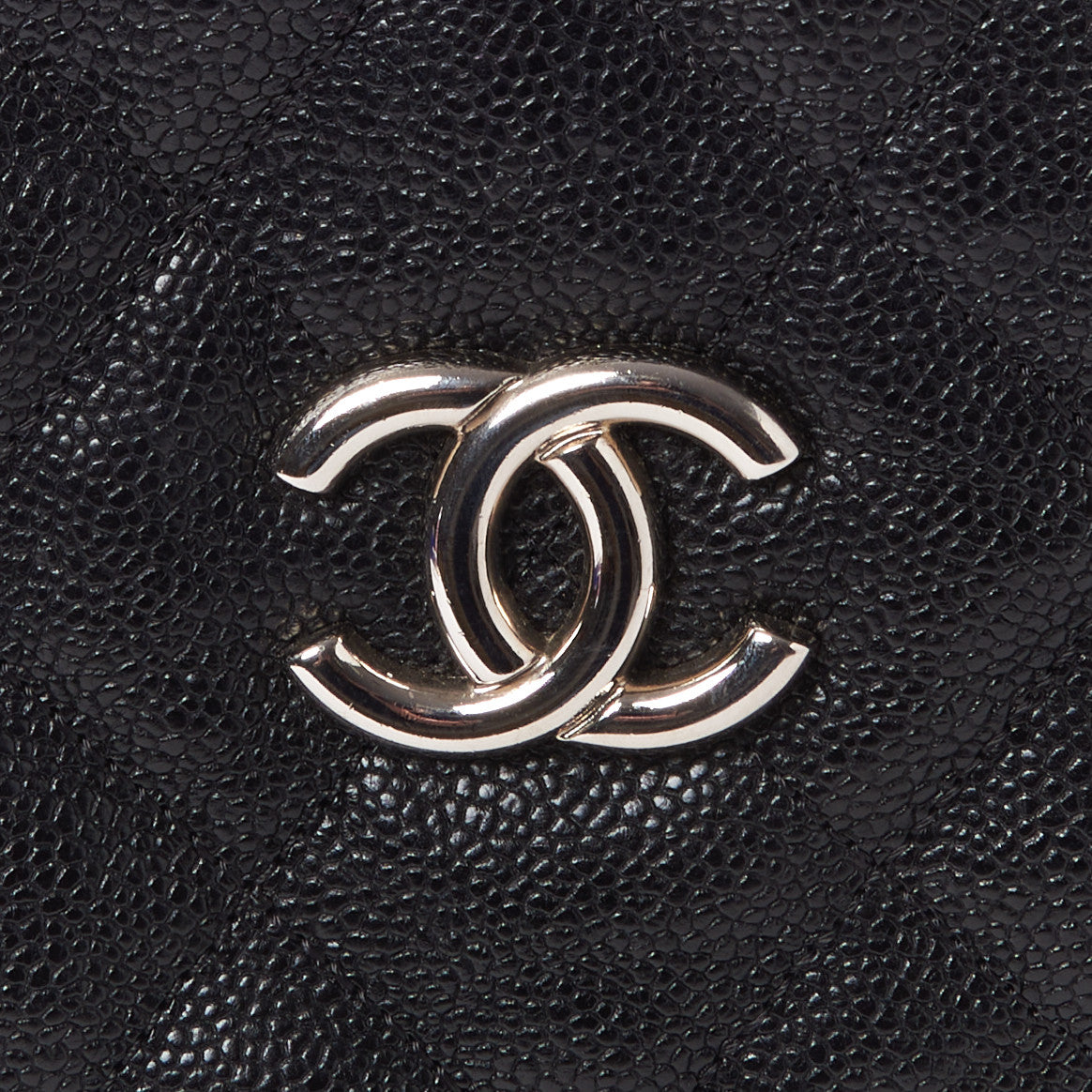 Chanel Caviar Quilted French Riviera Tote Black 7 of 9