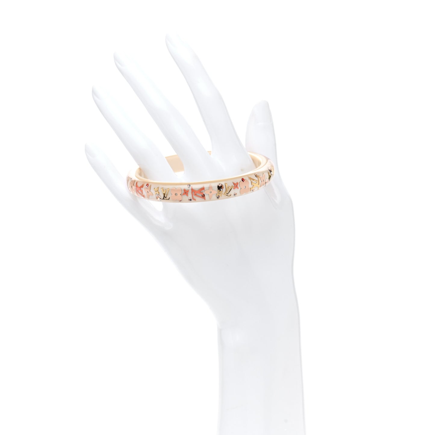 Resin Swarovski Medium Inclusion Bracelet PM Nacre